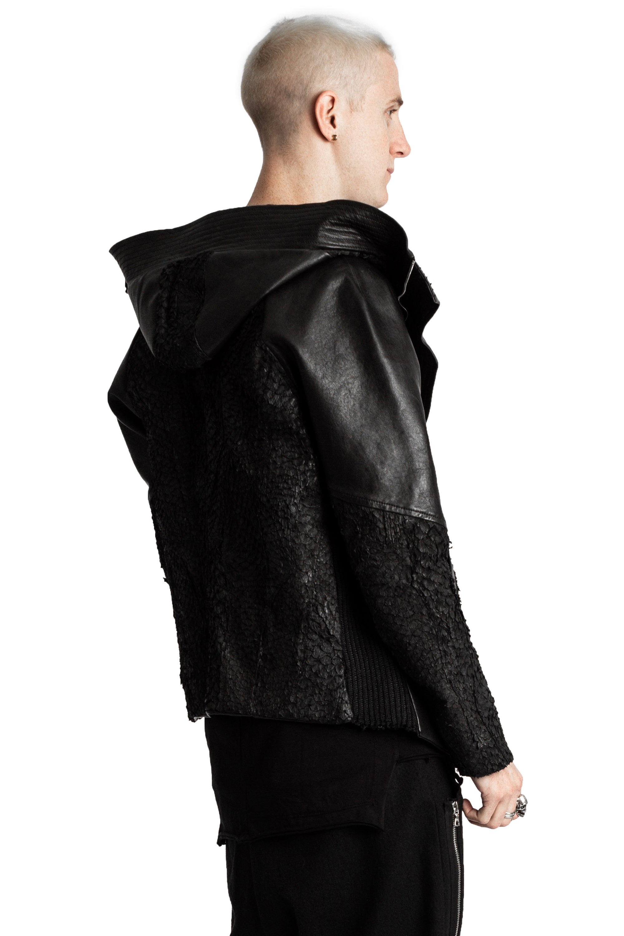 DECKARD FISH LEATHER JACKET — view 13
