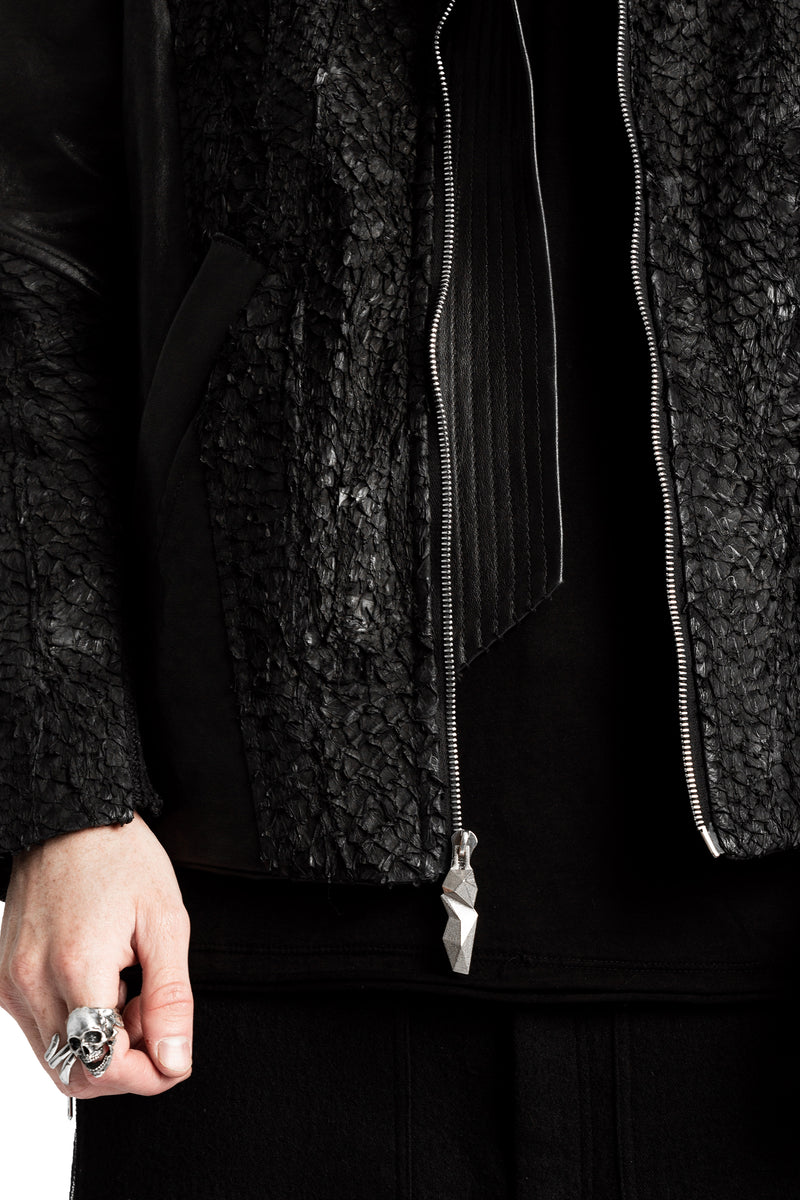VESTE EN CUIR POISSON DECKARD