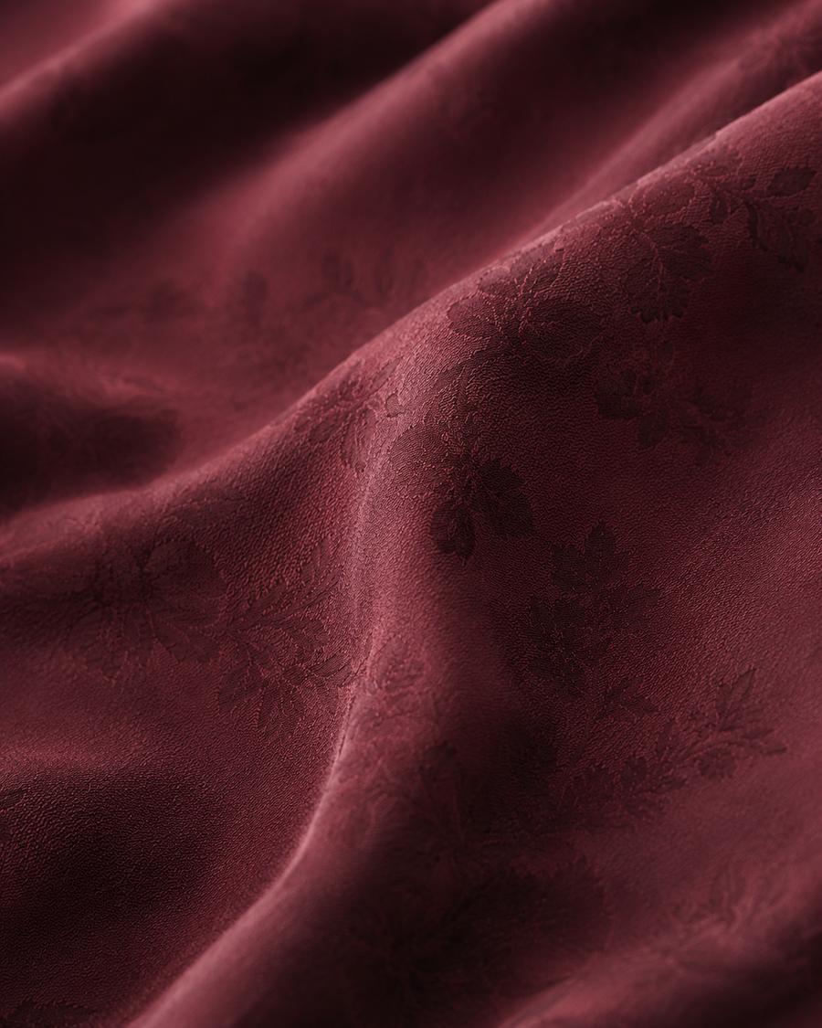 Oxblood Jacquard