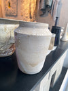 MMS- medium beige vase