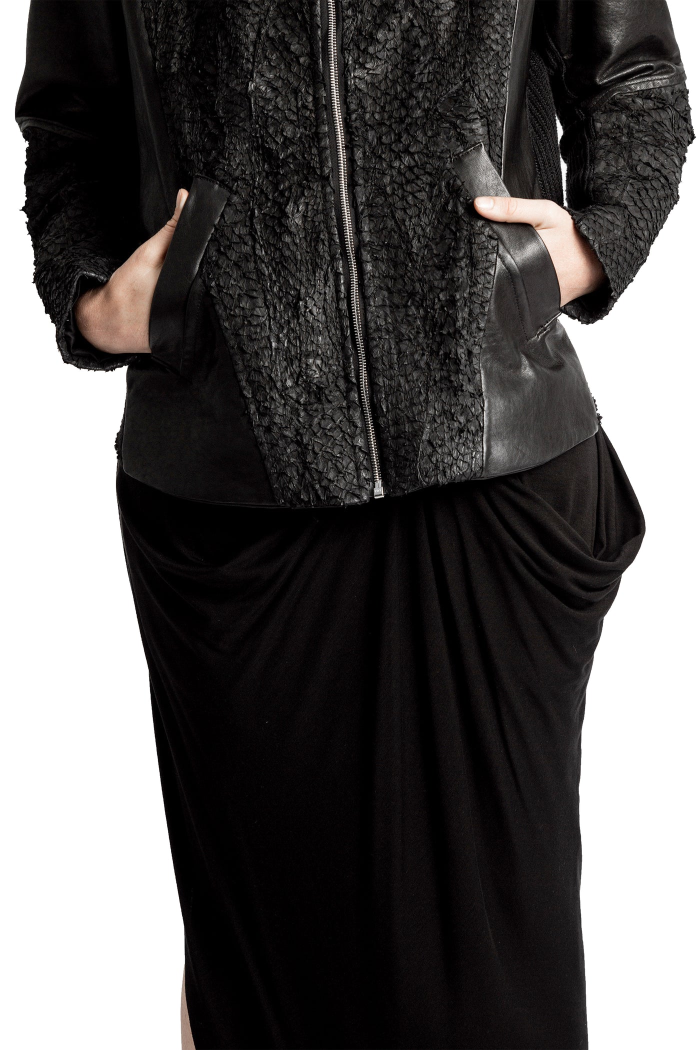 DECKARD FISH LEATHER JACKET — view 22