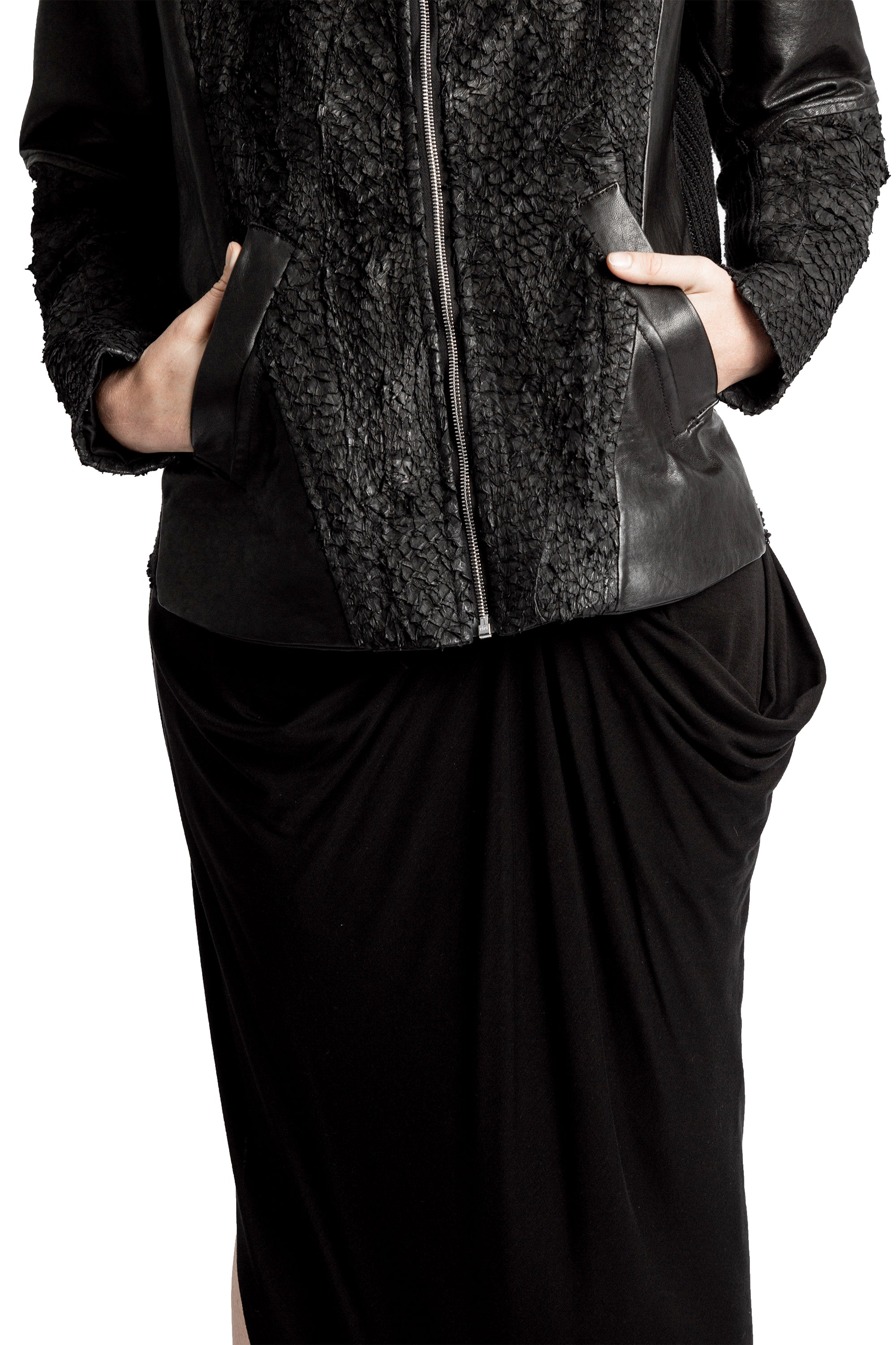 DECKARD FISH LEATHER JACKET — view 22