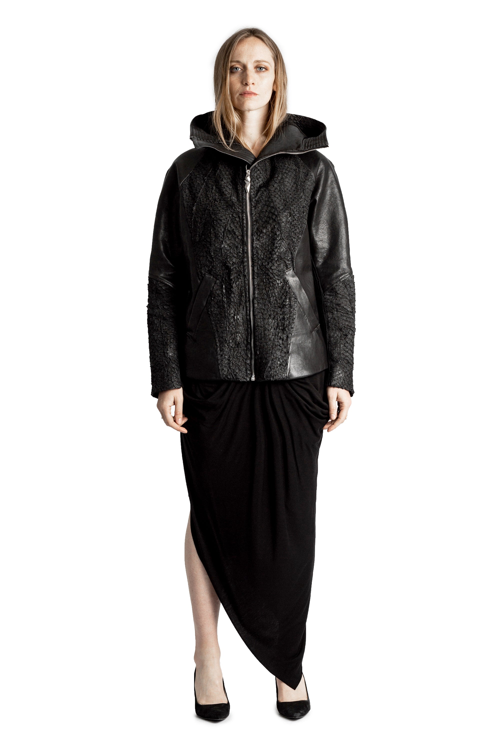 DECKARD FISH LEATHER JACKET — view 16