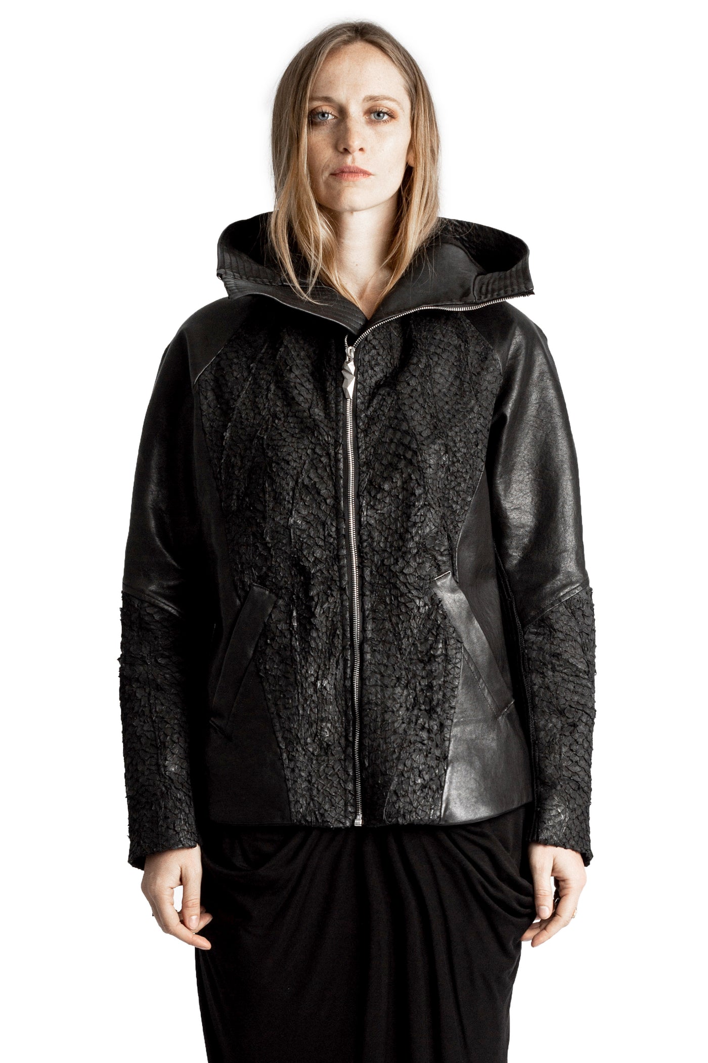 DECKARD FISH LEATHER JACKET — view 15